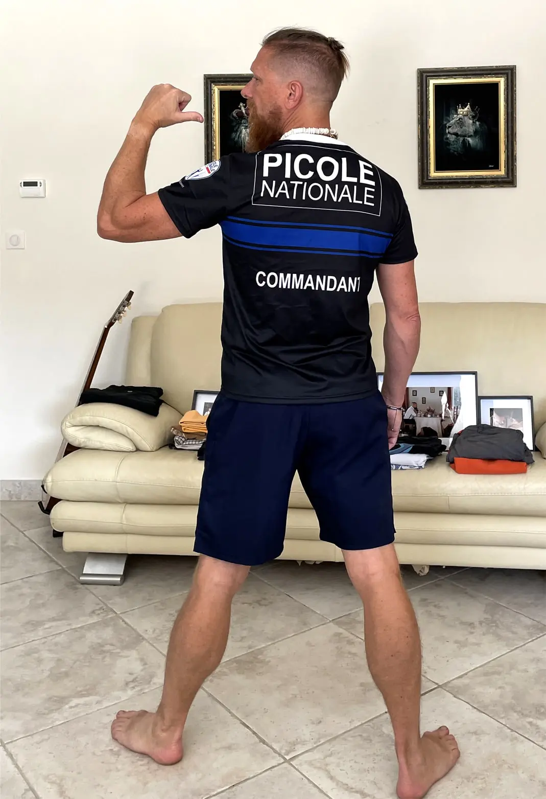 Clients avec le t-shirt Picole Nationale